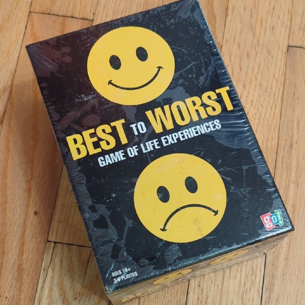 Best to Worst Game of Life Experiences - Black and Yellow